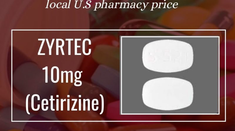 Zyrtec 10Mg Cetirizine 1