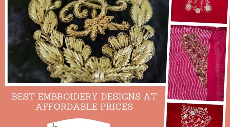 Best Embroidery Designs At Affordable Prices