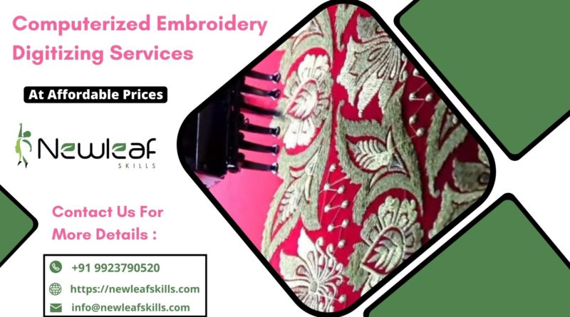 Computerized Embroidery Services In India