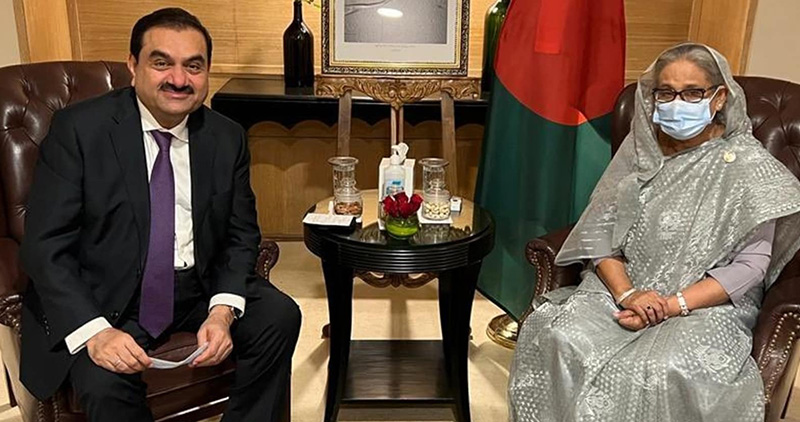 Gautam Adani Met Sheikh Hasina