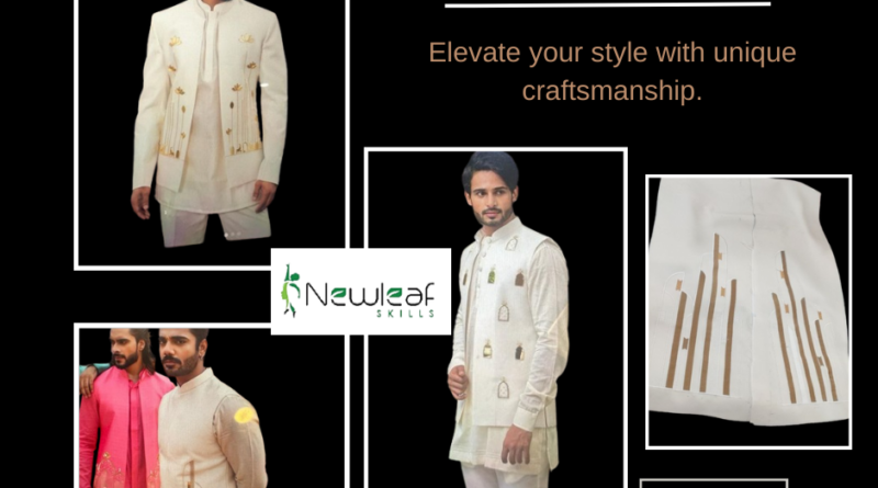 Latest Embroidery Mens Sherwani Designed By Newleafskills