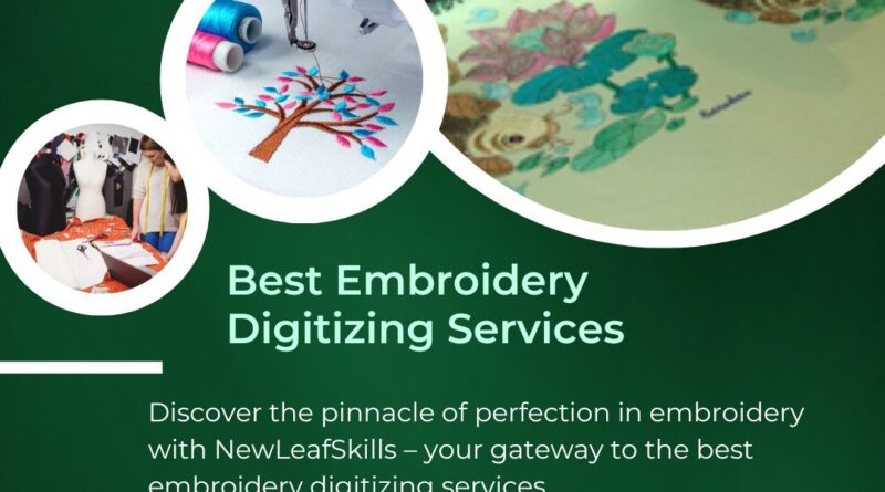 Best Embroidery Digitizing Services