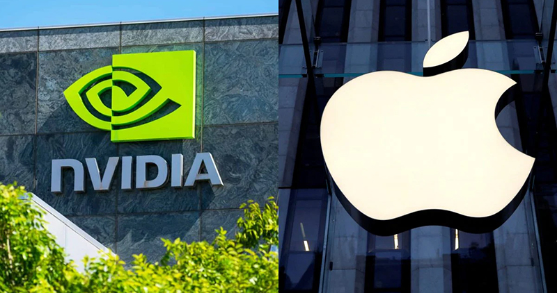 Ai Chip Company Nvidia Overshadows Iphone Maker Apple