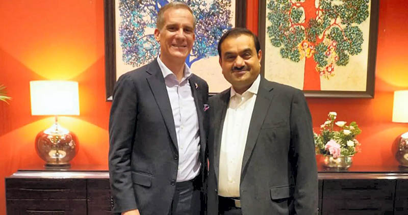 The American Ambassador Was Thrilled To See This Worlds Largest Project Of Adani Group